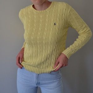 Ralph Lauren Polo Cableknit Sweater